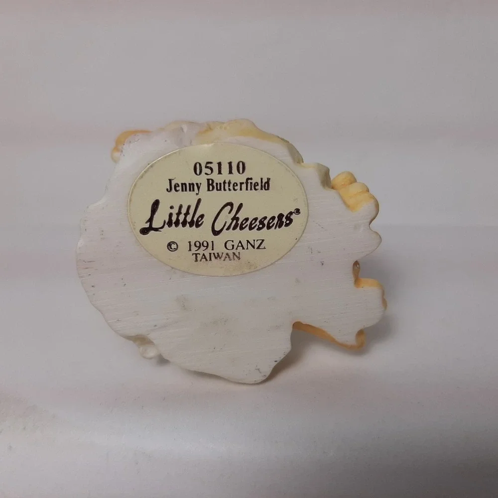 Little Cheesers JENNY BUTTERFIELD Miniature Mouse Figurine Ganz 1992 with Box